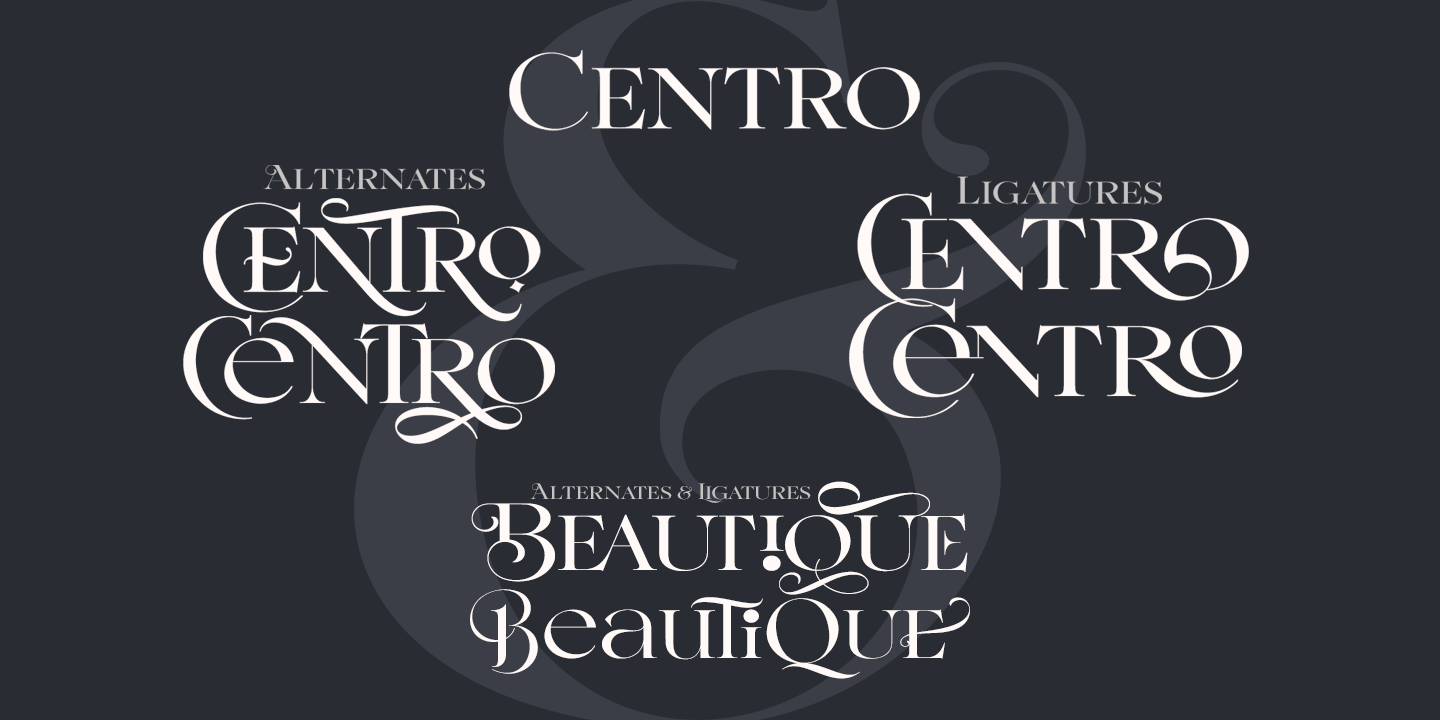 Beispiel einer Meritta Serif-Schriftart #12